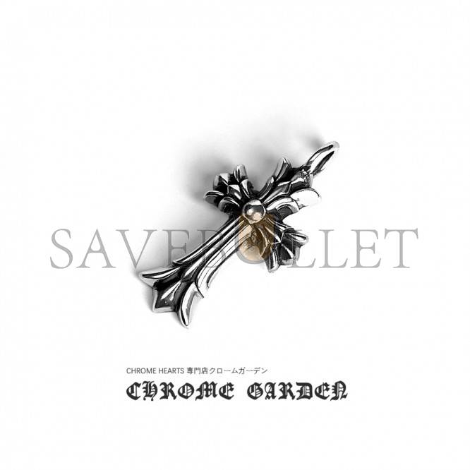 CHROME HEARTS DOUBLE CROSS CHARM