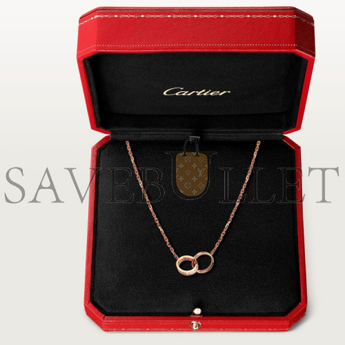 CARTIER  LOVE NECKLACE, DIAMONDS B7013800