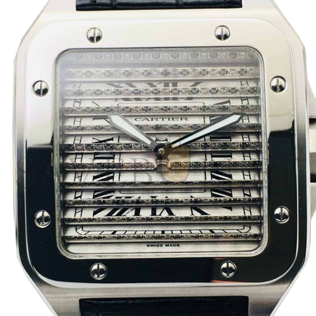 CARTIER SANTOS THREE-SIDED WATCH WM505914