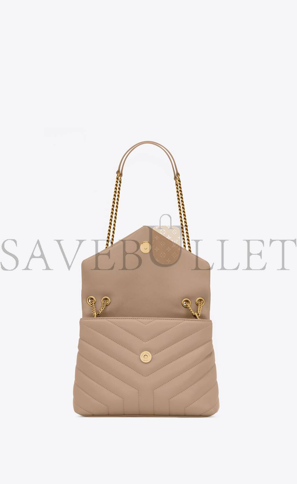 YSL LOULOU SMALL CHAIN BAG IN QUILTED LEATHER 494699DV7272721 (23*17*9cm)